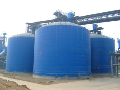 金山屯水泥钢板库改造